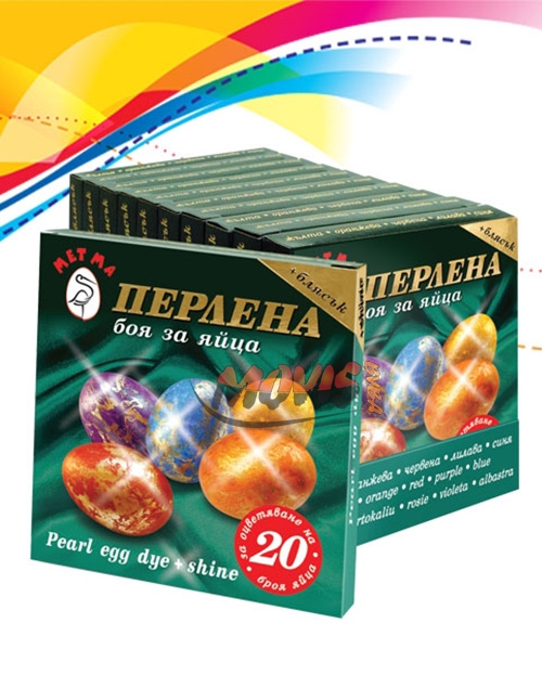 Перлена боя + блясък